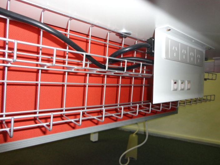 Wire Cable Baskets ECD Electric Cable Duct Systems