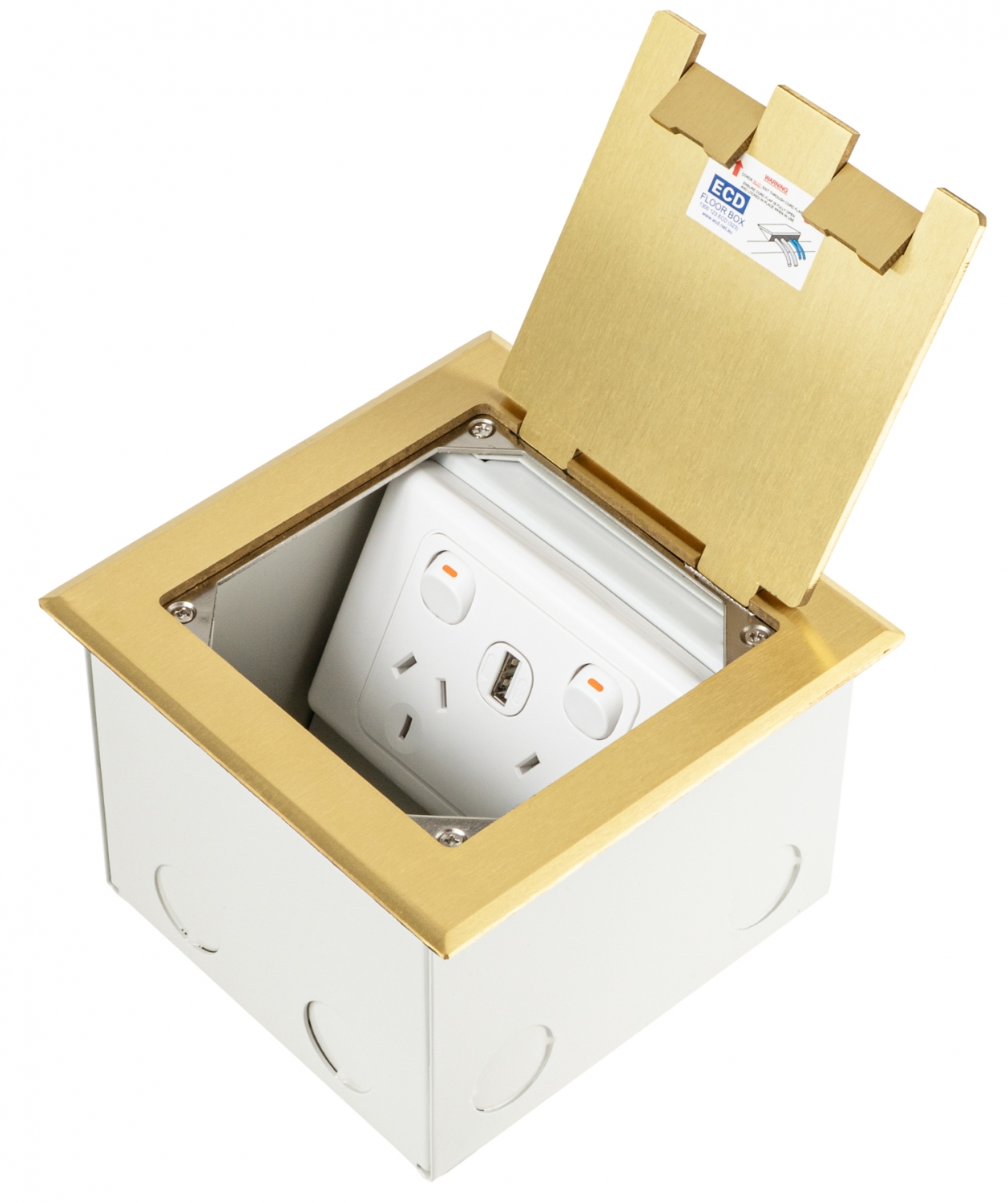 Floor Boxes ECD Electric Cable Duct Systems